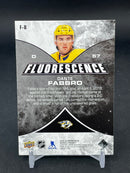 2019 UPPER DECK SERIES TWO - BLUE - FLUORESCENCE - D. FABBRO - #F-8 - #'D/50