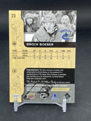 2018 UPPER DECK ENGRAINED - B. BOESER -