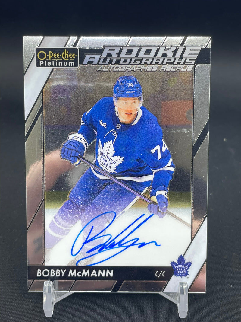 2023 UPPER DECK O-PEE-CHEE PLATINUM - ROOKIE AUTOGRAPHS - B. MCMANN -