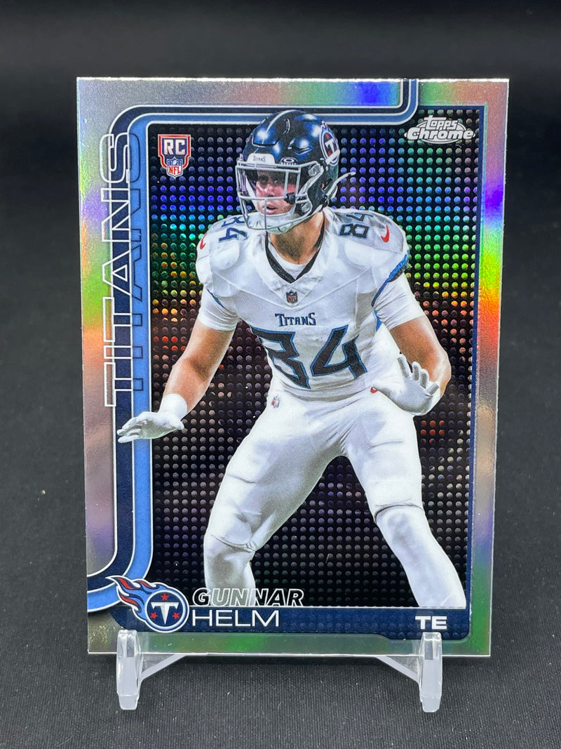 2025 TOPPS CHROME - REFRACTOR - G. HELM -