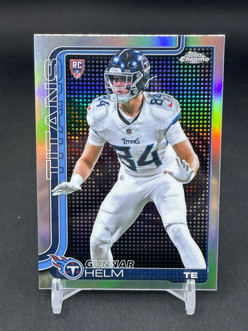 2025 TOPPS CHROME - REFRACTOR - G. HELM - #305 - RC