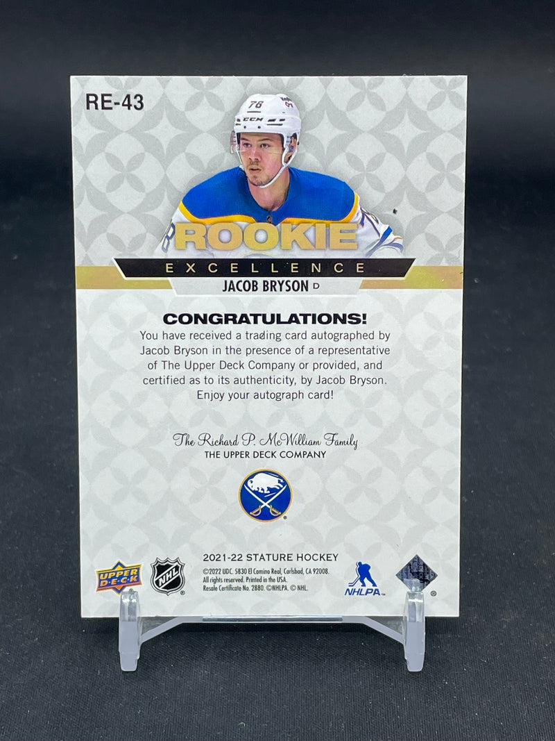 2021 UPPER DECK STATURE - ROOKIE EXCELLENCE - J. BRYSON -