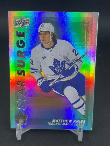 2023 UPPER DECK SERIES ONE - STAR SURGE - M. KNIES - #SS-15 - RC