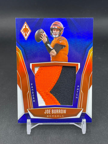 2025 PANINI PHOENIX - BLUE - PANDORA PATCH - J. BURROW - #PAP-JBW - #'D/199 - RELIC