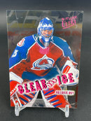 1996 FLEER ULTRA - CLEAR THE ICE - P. ROY -
