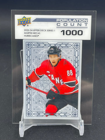 2023 UPPER DECK SERIES ONE - POPULATION COUNT 1000 - M. NECAS - #PC-6 - #'D/1000