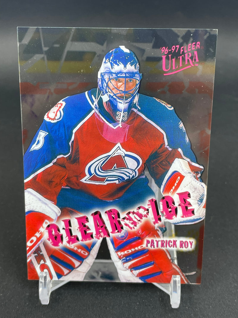 1996 FLEER ULTRA - CLEAR THE ICE - P. ROY -