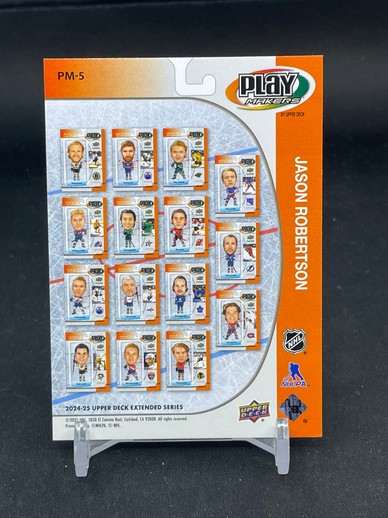 2024 UPPER DECK EXTENDED SERIES - PLAY MAKERS - J. ROBERTSON -