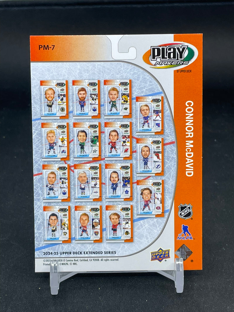 2024 UPPER DECK EXTENDED SERIES - PLAY MAKERS - C. MCDAVID -