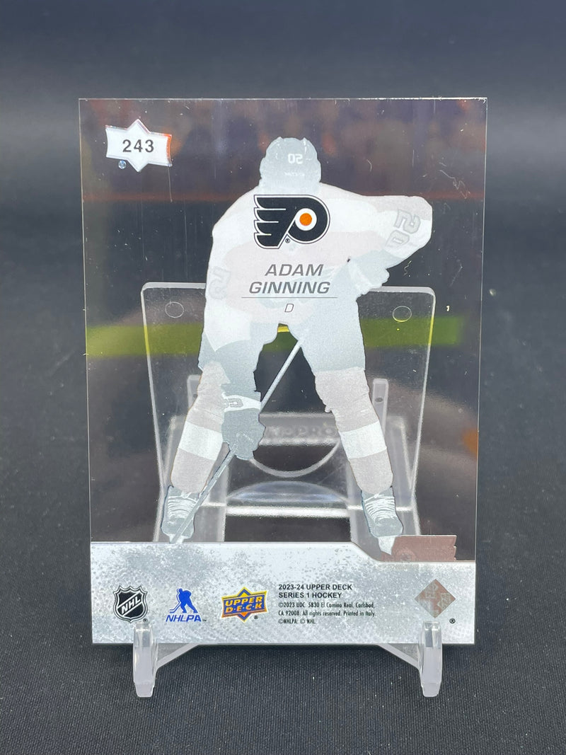 2023 UPPER DECK SERIES ONE - CLEAR CUT - YOUNG GUNS - A. GINNING -