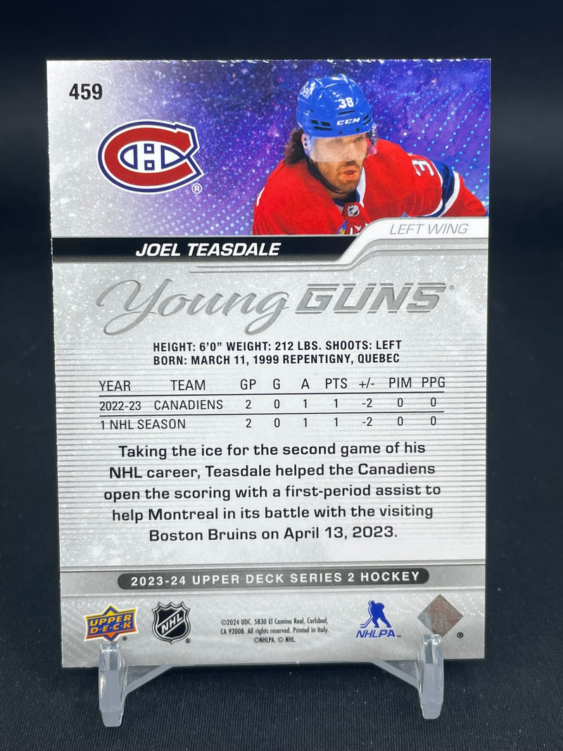 2023 UPPER DECK SERIES TWO - OUTBURST - YOUNG GUNS - J. TEASDALE -