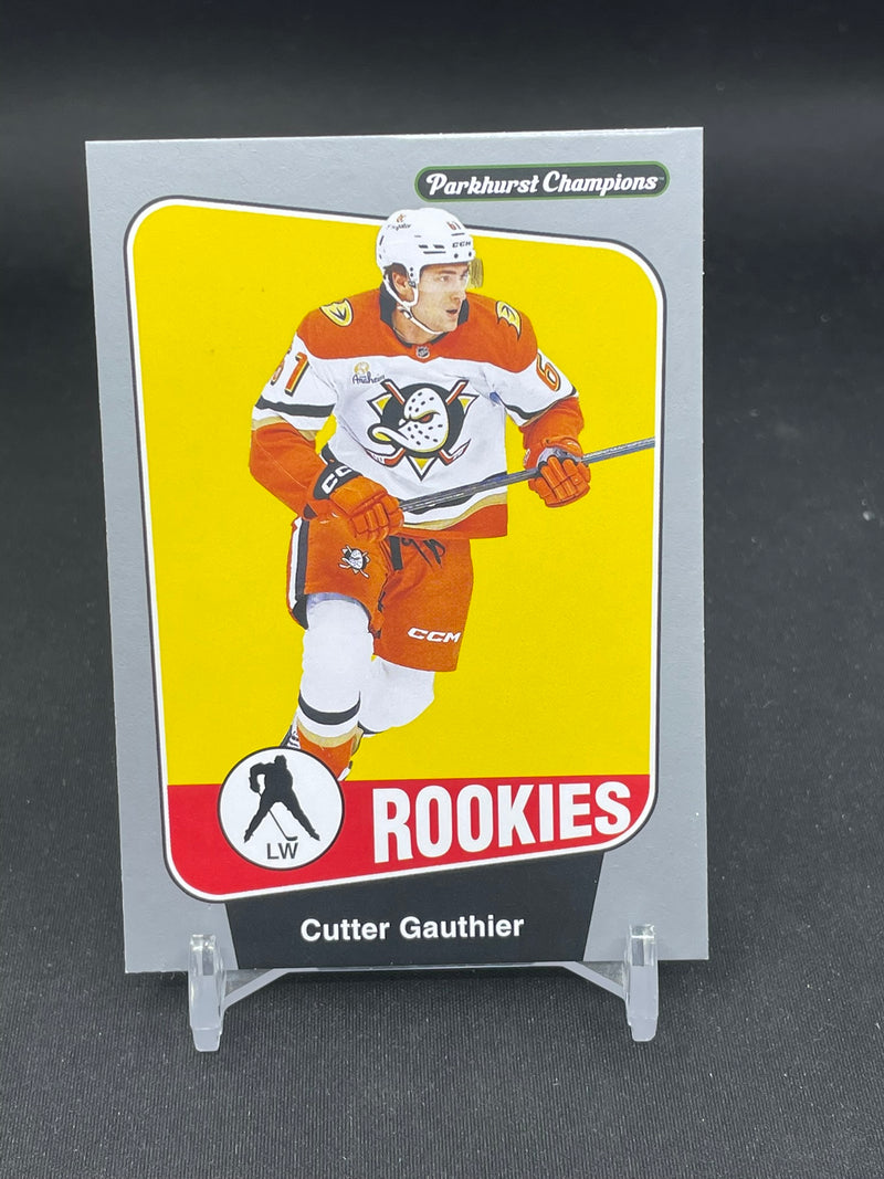 2024 UPPER DECK PARKHURST CHAMPIONS - SILVER - ROOKIES - C. GAUTHIER -