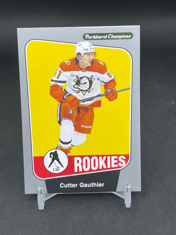2024 UPPER DECK PARKHURST CHAMPIONS - SILVER - ROOKIES - C. GAUTHIER - #241 - RC