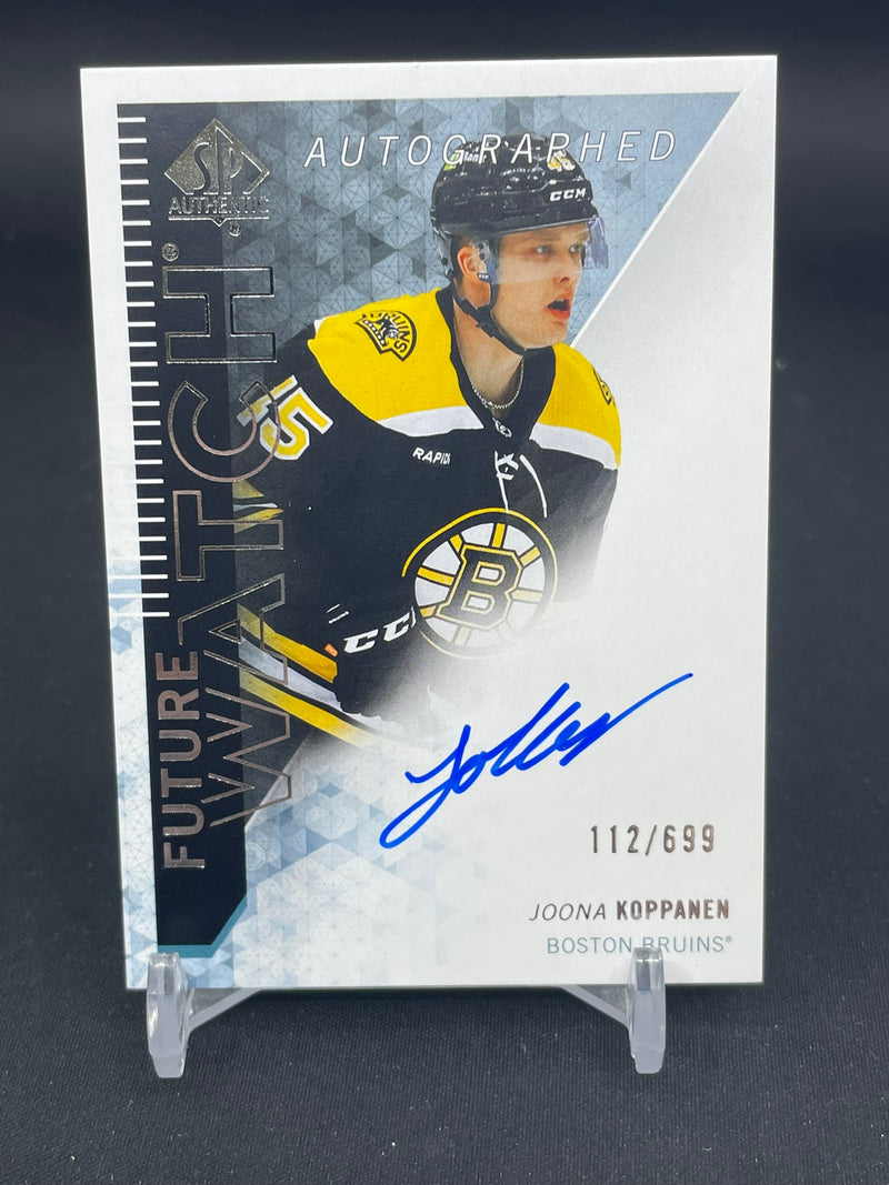 2023 UPPER DECK SP AUTHENTIC - RETRO FUTURE WATCH AUTO - J. KOPPANEN - #RFWA-JK - #'D/699 - AUTOGRAPH - RC