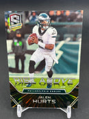 2020 PANINI SPECTRA - RISE ABOVE - J. HURTS - #RI-20 - #'D/75 - RC