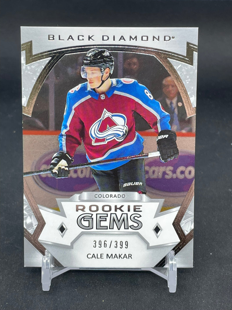 2019 UPPER DECK BLACK DIAMOND - ROOKIE GEMS - C. MAKAR - #RG-CM - #'D/399 - RC