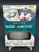 2020 PANINI SPECTRA - RISE ABOVE - J. HURTS - #RI-20 - #'D/75 - RC