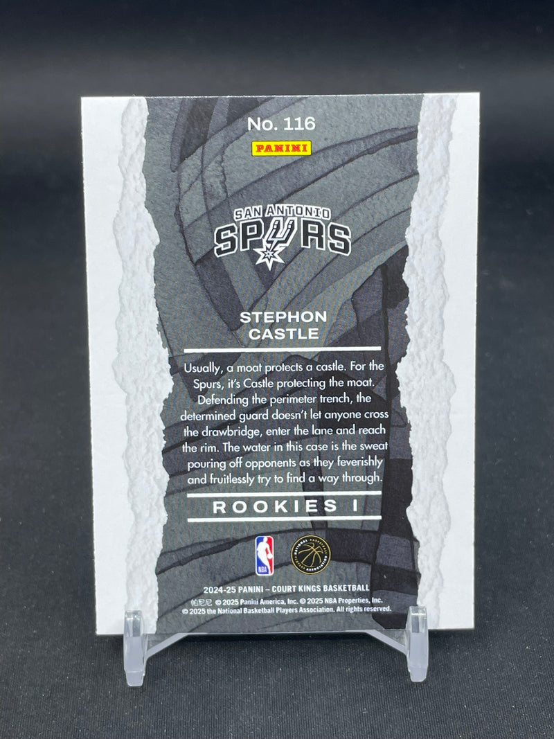 2024 PANINI COURT KINGS - ROOKIES - S. CASTLE -