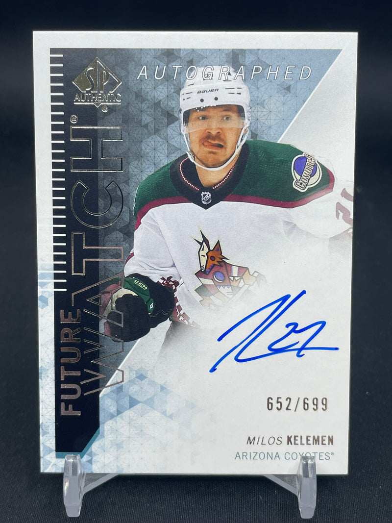 2023 UPPER DECK SP AUTHENTIC - RETRO FUTURE WATCH AUTO - M. KELEMEN - #RFWA-KM - #'D/699 - AUTOGRAPH - RC
