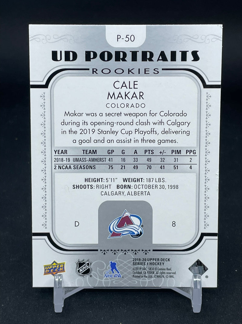 2019 UPPER DECK SERIES TWO - UD PORTRAITS ROOKIES - C. MAKAR -