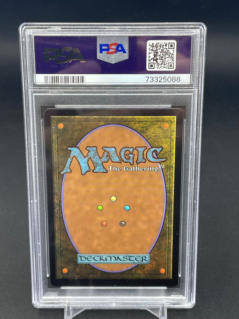 MTG - SCHEMATIC SERIALIZED - SCULPTING STEEL - FOIL - #113 - #'D/500 - PSA 10