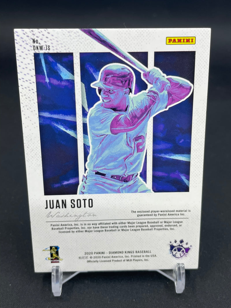 2020 PANINI DIAMOND KINGS - J. SOTO - #DKM-JS - #'D/99 - DUAL RELIC
