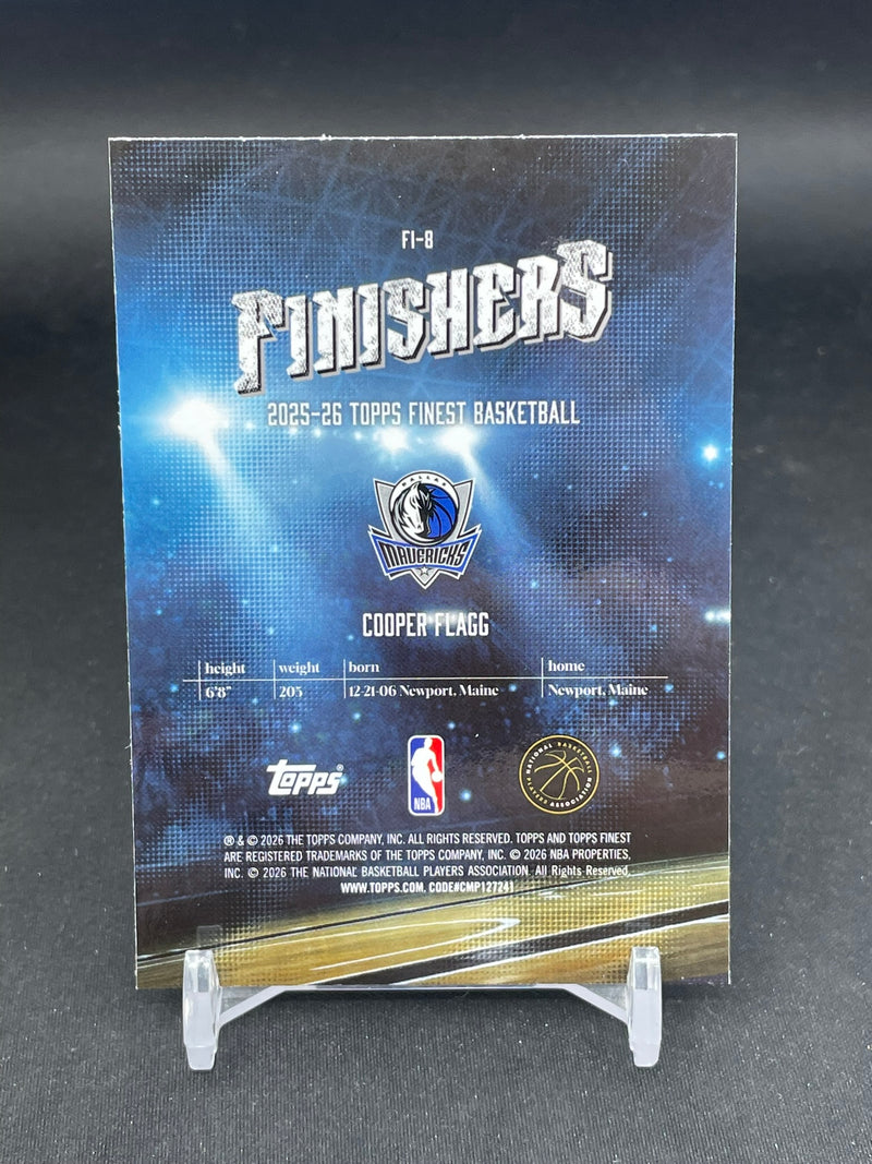 2025 TOPPS FINEST - FINISHERS - C. FLAGG -