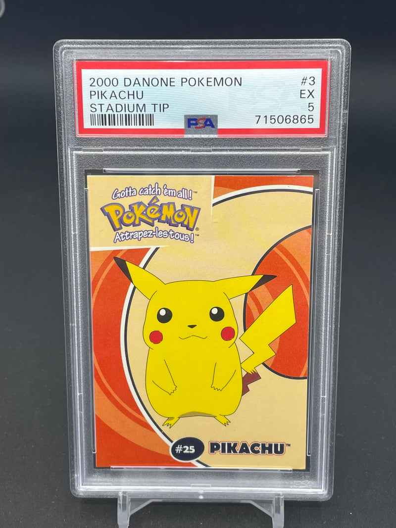 POKEMON - DANONE - PIKACHU - STADIUM TIP -