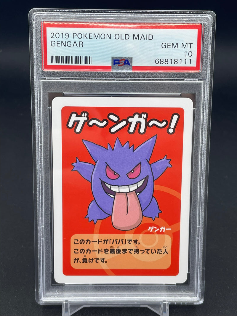 POKEMON - OLD MAID - GENGAR - PSA 10