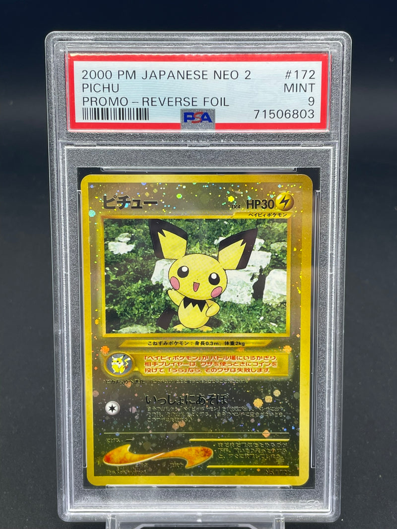 POKEMON - JPN NEO 2 - PICHU - PROMO REVERSE HOLO -