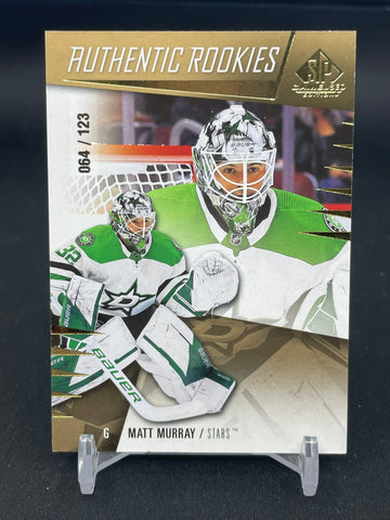 2023 UPPER DECK SP GME USED - GOLD - AUTHENTIC ROOKIES - M. MURRAY - #205 - #'D/123 - RC