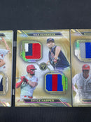2019 TOPPS TRIPLE THREADS - DECA THREADS RELIC COMBO - 10X RELIC 5 CARD BOOKLET - #DARCB-9 - #'D/5
