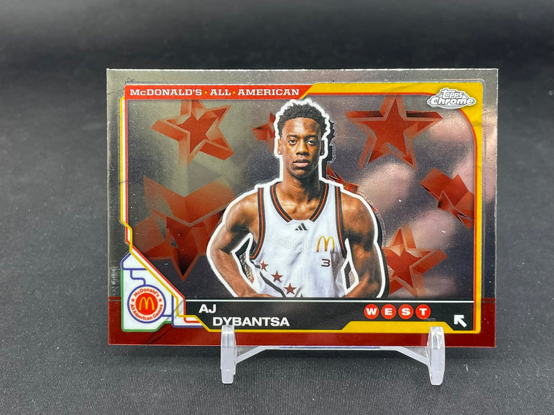2025 TOPPS CHROME MCDONALDS - A. DYBANTSA -