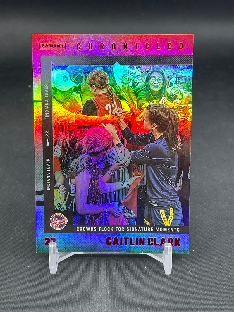 2025 PANINI CAITLIN CLARK CHRONICLED - RED - C. CLARK -
