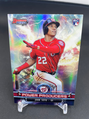 2018 TOPPS BOWMAN'S BEST - POWER PRODUCERS - J. SOTO - #PP-JS - RC