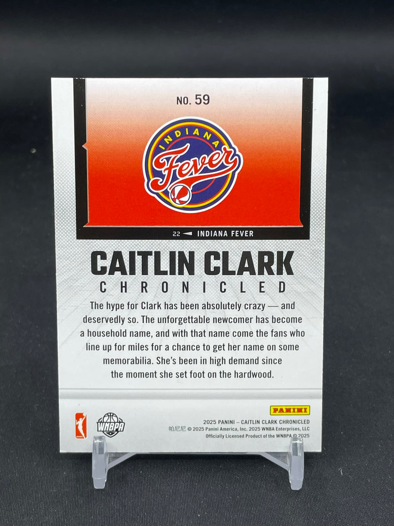 2025 PANINI CAITLIN CLARK CHRONICLED - RED - C. CLARK -