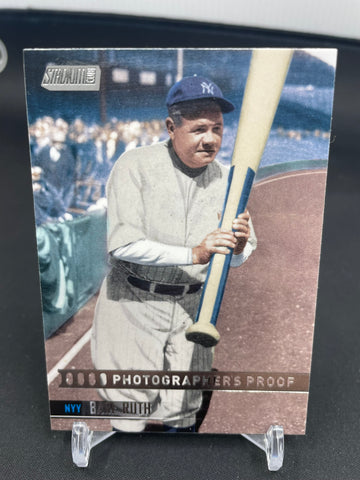 2021 TOPPS STADIUM CLUB - PHOTOGRAPHER'S PROOF - B. RUTH - #32