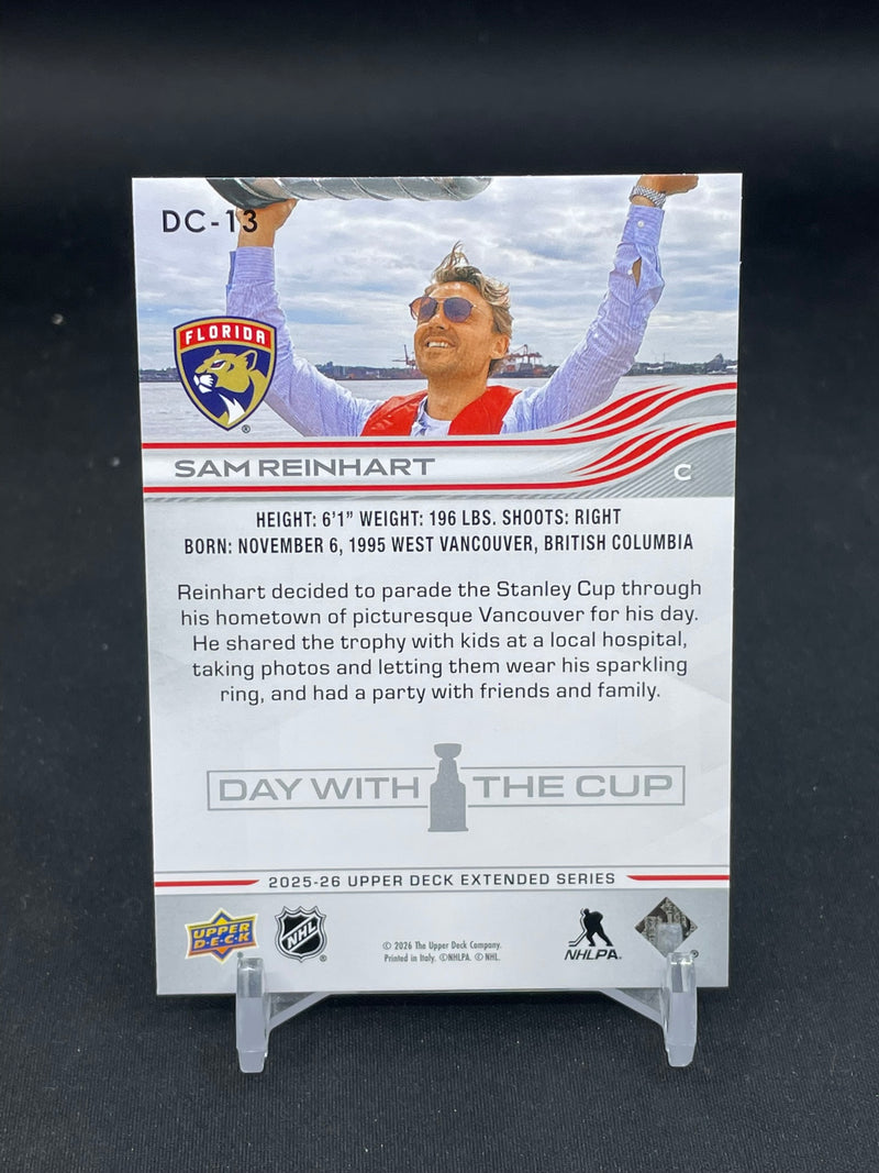 2025 UPPER DECK EXTENDED SERIES - DAY WITH THE CUP - S. REINHART -