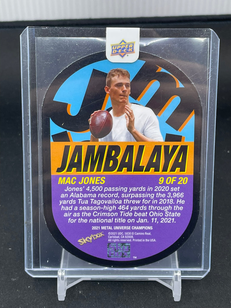 2021 UPPER DECK METAL UNIVERSE SKYBOX - JAMBALAYA - M. JONES -