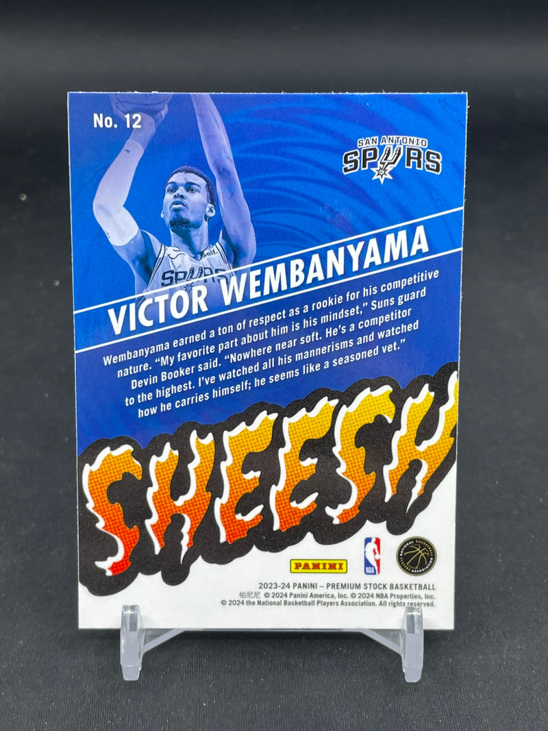 2023 PANINI PREMIUM STOCK - SHEESH - V. WEMBANYAMA -