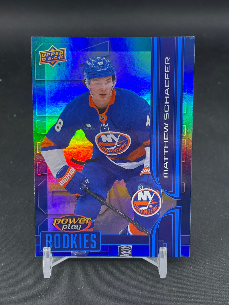 2025 UPPER DECK EXTENDED SERIES - POWER PLAY ROOKIES - M. SCHAEFER -