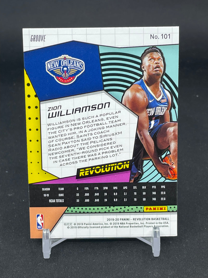 2019 PANINI REVOLUTION - GROOVE - Z. WILLIAMSON -