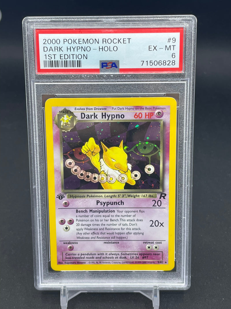 POKEMON - ROCKET 1ST EDITION - DARK HYPNO - HOLO -