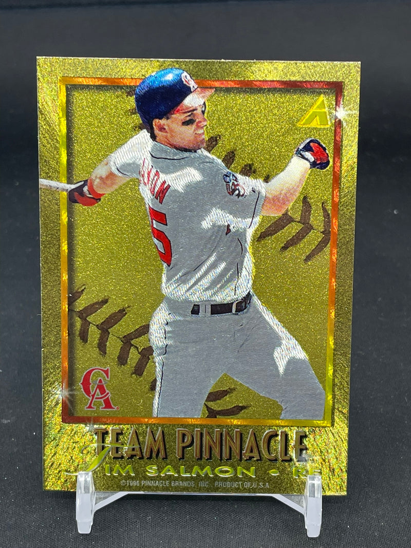 1996 PINNACLE - TEAM PINNACLE - B. BONDS / T. SALMON -