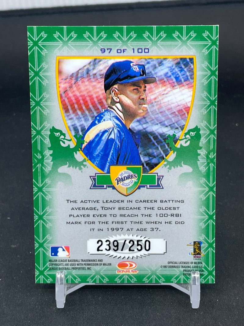 1979 DONRUSS - CRUSADE - T. GWYNN - #97 - #'D/250