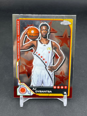 2025 TOPPS CHROME MCDONALDS - A. DYBANTSA - #7 - RC