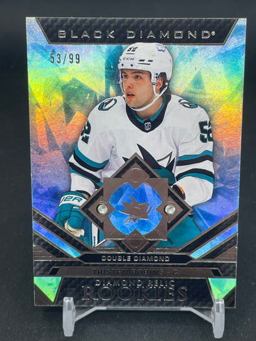 2023 UPPER DECK BLACK DIAMOND - DOUBLE DIAMOND ROOKIES - T. ROBINS - #BDR-TR - #'D/99