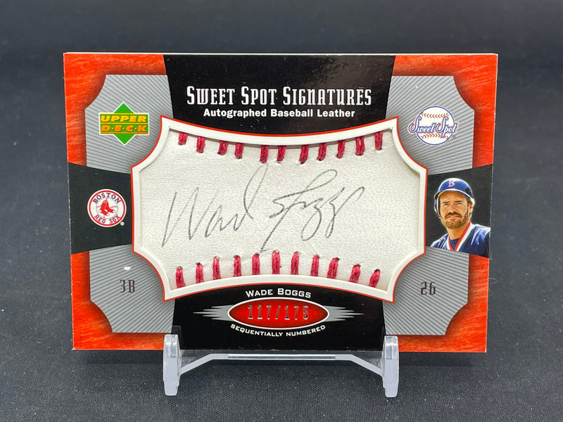 2005 UPPER DECK SWEET SPOT - SIGNATURES - W. BOGGS - #SS-WB - #'D/175 - AUTOGRAPH