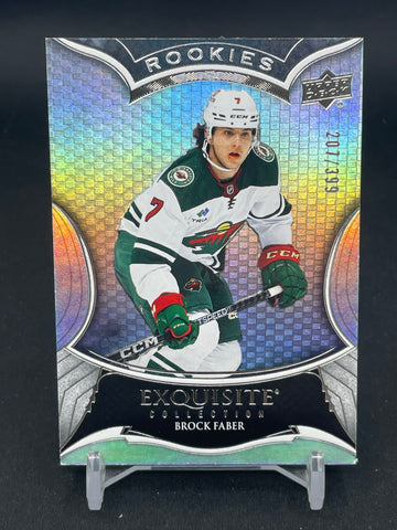 2023 UPPER DECK EXQUISITE COLLECTION - ROOKIES - B. FABER - #R-BF - #'D/399 - RC