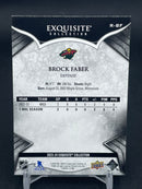 2023 UPPER DECK EXQUISITE COLLECTION - ROOKIES - B. FABER - #R-BF - #'D/399 - RC